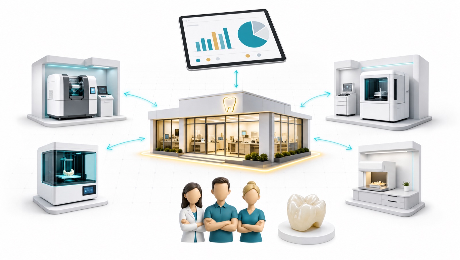 Das hybride Dentallabor